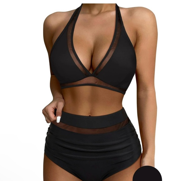 NWOT MakeMeChic One Piece Swimsuit One Shoulder Swimwear Bathing Suit Sz Large - Picture 1 of 10